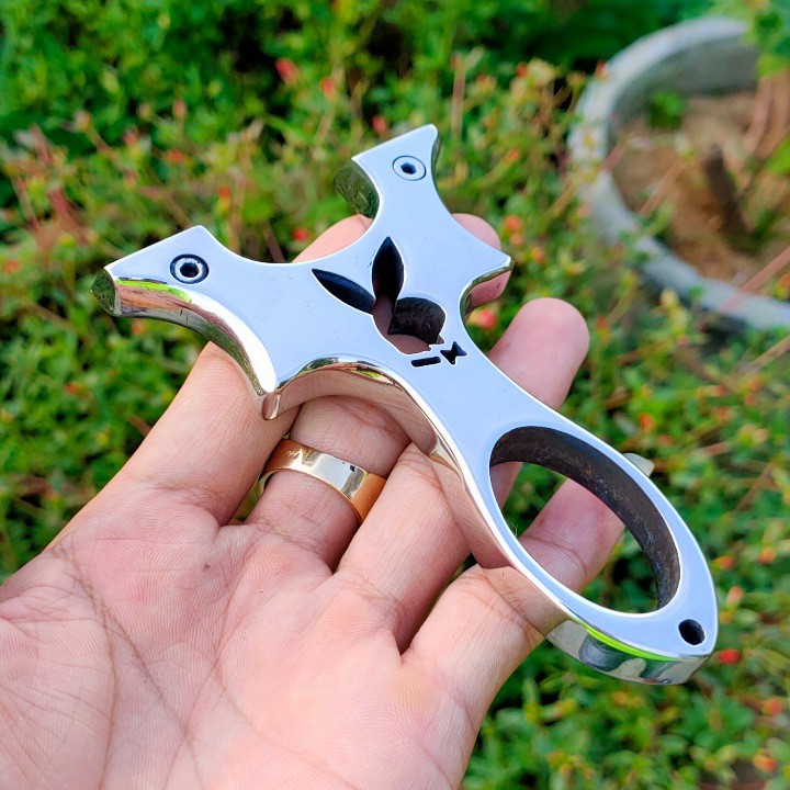 Ná cao su giá rẻ_ Ná Tai Thỏ Inox + 3 Bộ dây