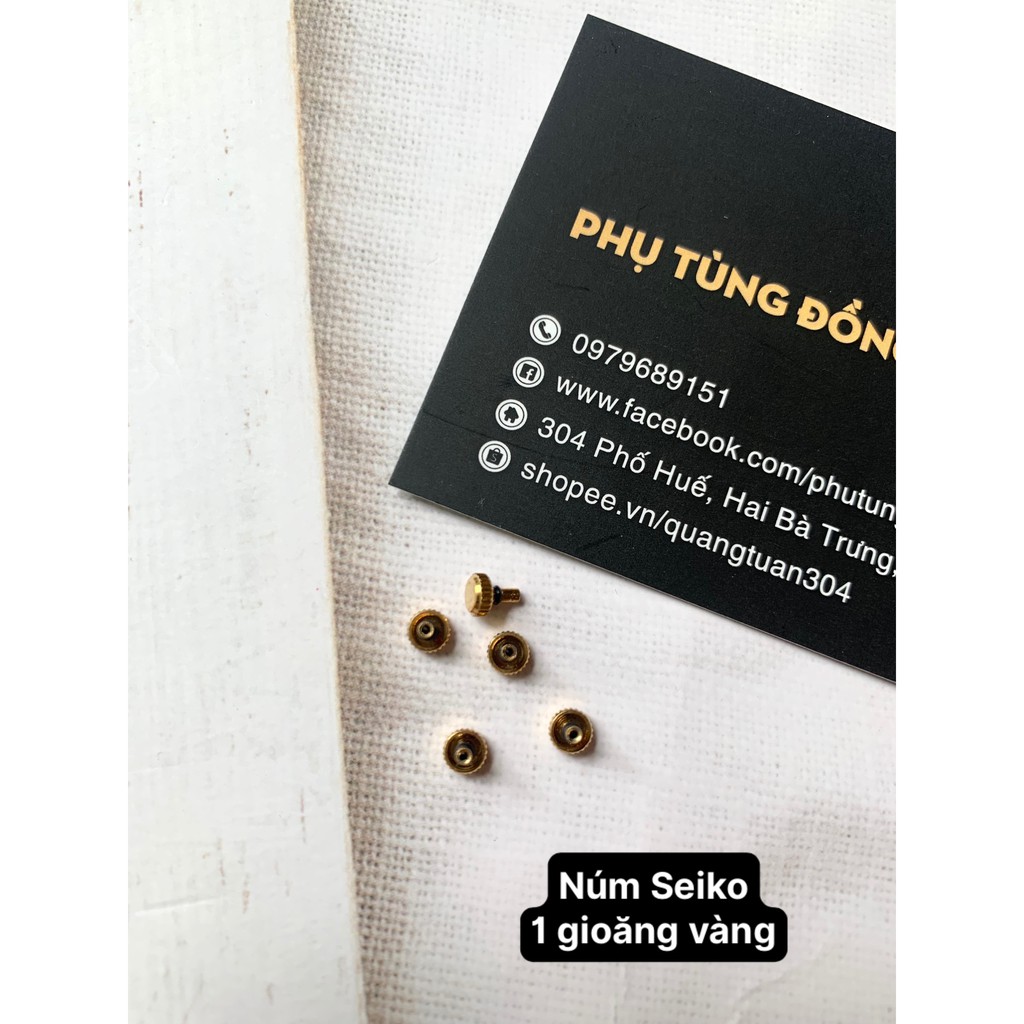 Núm chỉnh giờ cho đồng hồ đeo tay hiệu Seiko