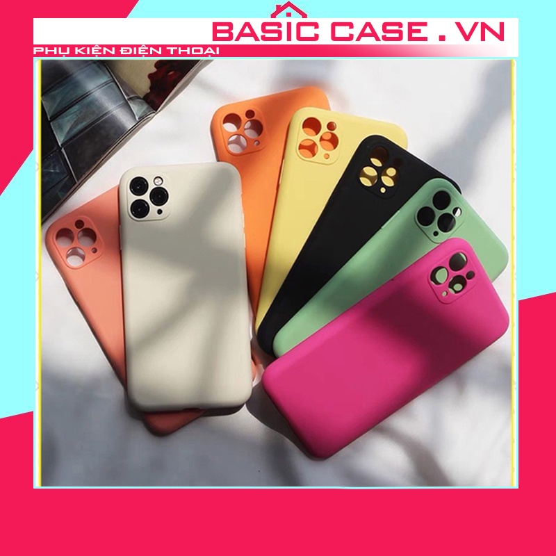 Ốp iphone chống bẩn full viền bảo vệ camera 6 6plus 7 8 7plus x xs xsmax 11 11promax 12 13 pro max promax