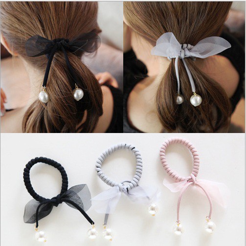 Dây buộc tóc nơ voan