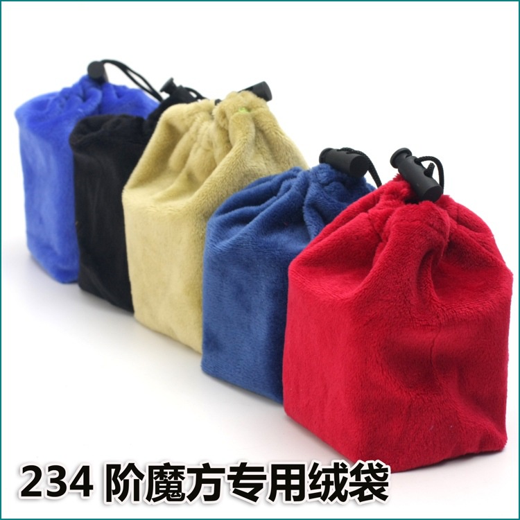 Túi Đựng Bảo Vệ Hình Khối Lập Phương Bằng Nhung Mềm Mại Dày Dặn 2 3 4Th