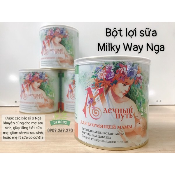 Lợi Sữa Nga MilkyWay, Bột Kích Sữa Mẹ MilkyWay 400g