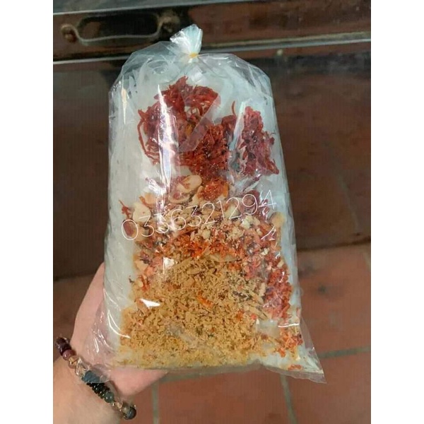 bánh tráng trộn (không có xoài và trứng cút)
