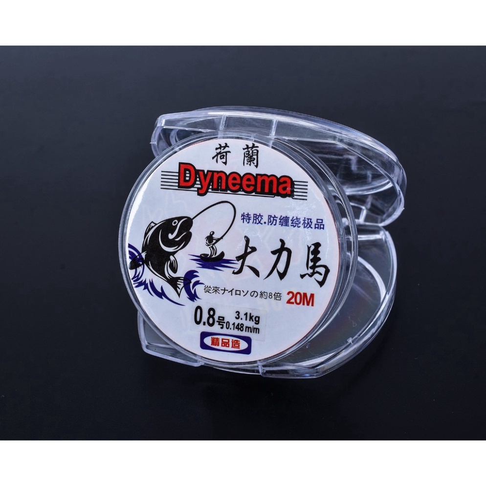 Thẻo dù câu cá đại lý đồ câu cá Dây PE Dyneema Kim Cương dài 20m làm thẻo buộc sẵn siêu bền