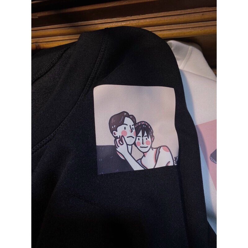 Áo swt tình nhân cute nỉ bông ấm áp HANA69 | BigBuy360 - bigbuy360.vn