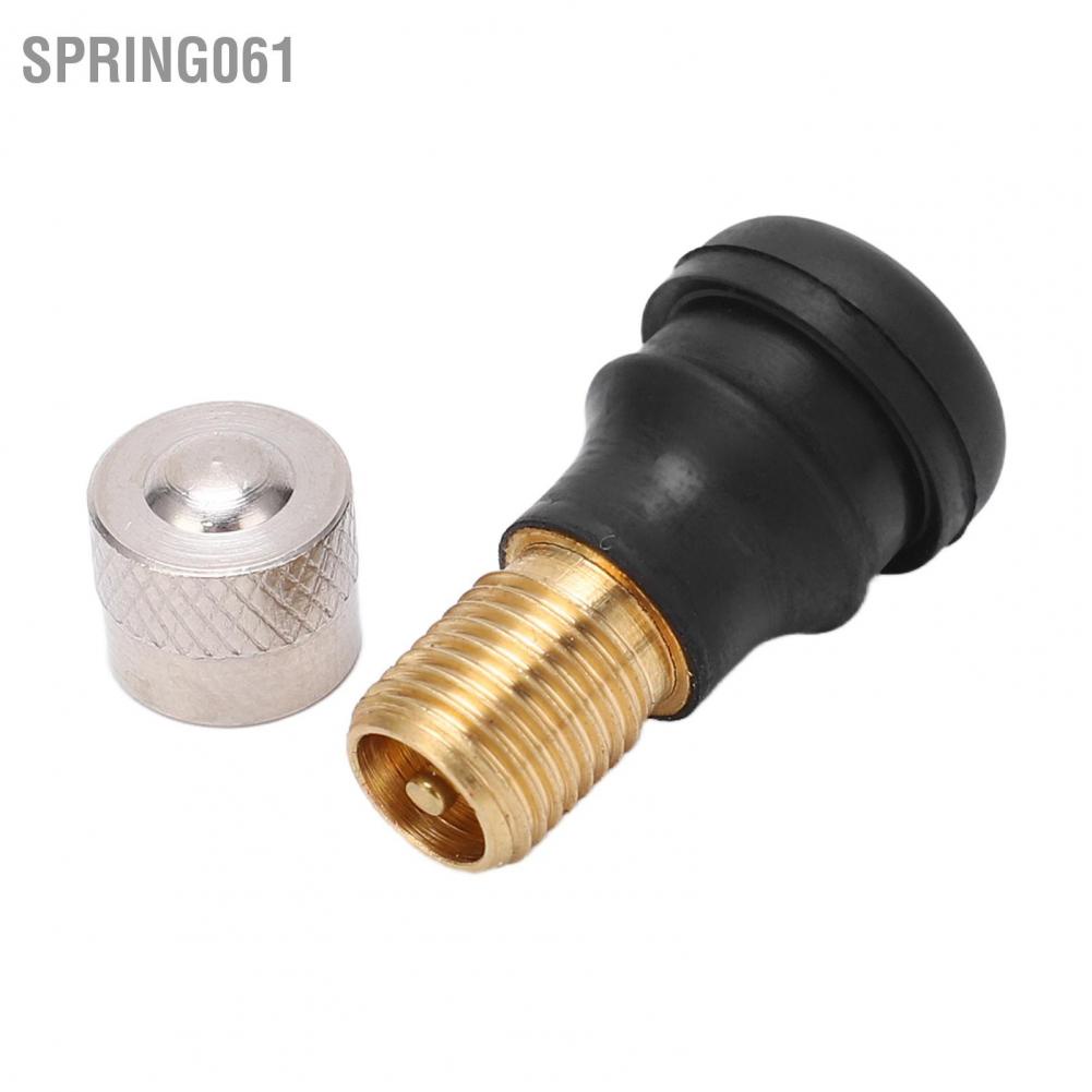 Spring061 10PCS Electric Scooter Tubeless Tire Vacuum Valve 2cm Long for Xiaomi M365 Pro Less 9mm Diameter