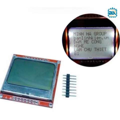 LCD5110 nền trắng chữ đen, Module LCD5110 Nền Trắng Chữ Đen | BigBuy360 - bigbuy360.vn