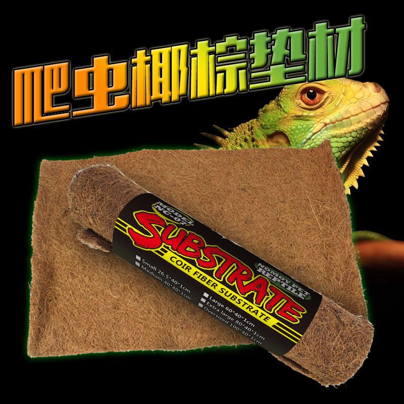 Thảm Xơ Dừa cho dòng Bò Sát 80x40cm