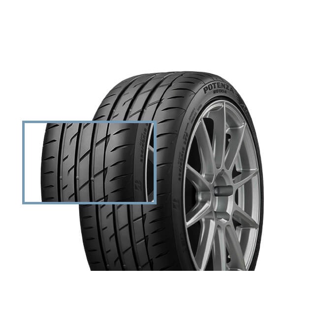 Vỏ xe Bridgestone Potenza Re004 225/45R17 dành cho các dòng xe Kia Cerato, Kia K3, Kia Rondo, Hyundai Elantra
