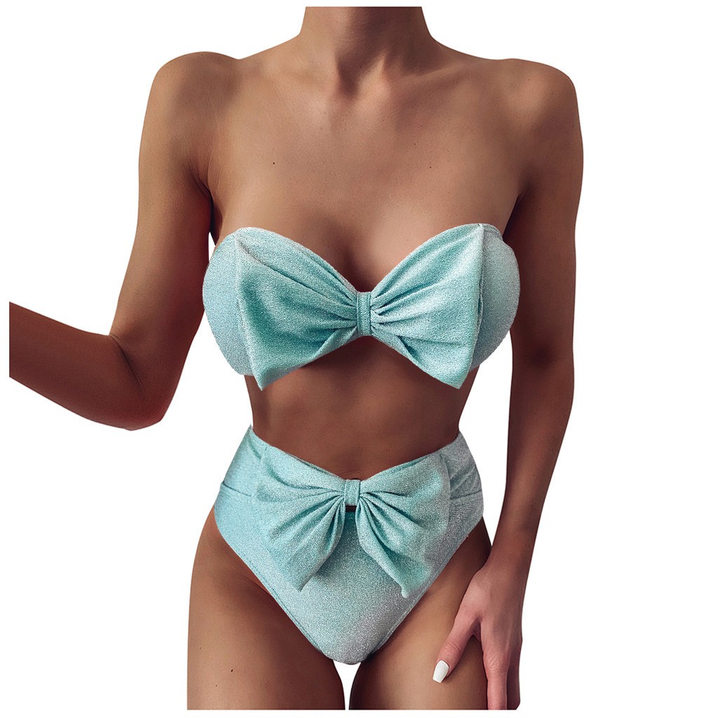 Bikini Phối Nơ Thiết Kế Nâng Ngực Cho Nữ | BigBuy360 - bigbuy360.vn