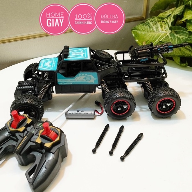 Xe điều khiển từ xa địa hình o to điều khiển từ xa 6 bánh bắn tên Shop Home giay