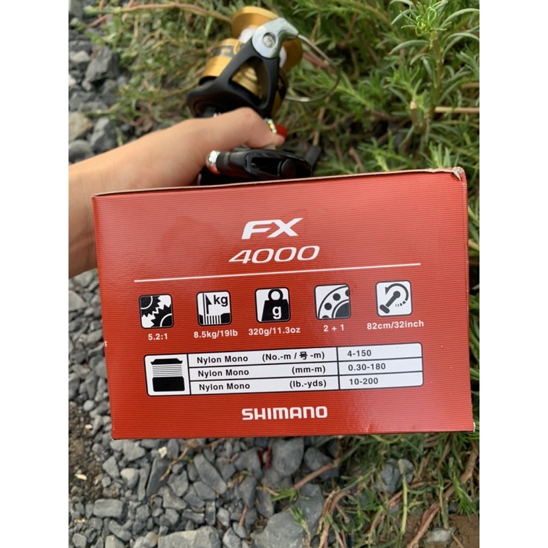 Máy câu cá Shimano FX 4000 chính hãng