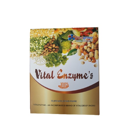 [1 Thùng 12 Hộp] Vital Enzyme thanh lọc cơ thể hỗ trợ tiêu hóa khỏe mạnh