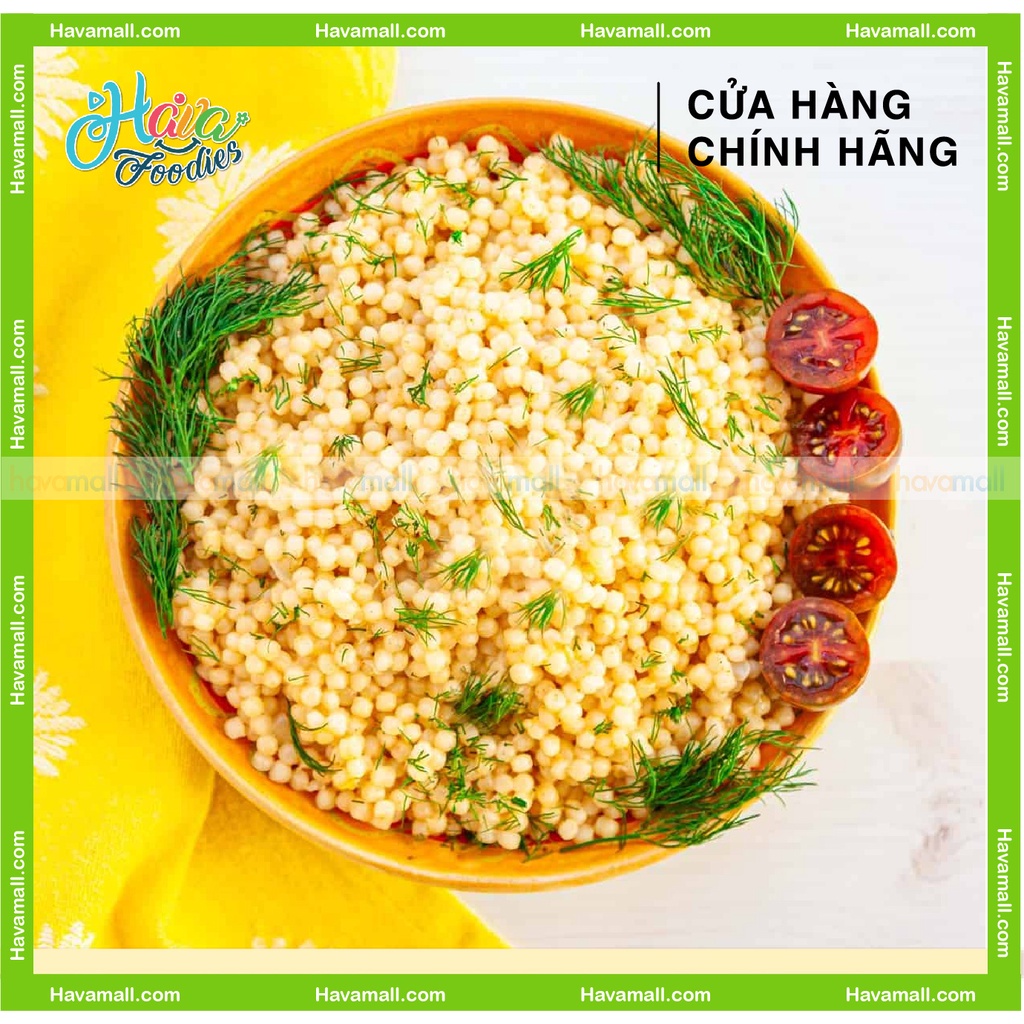 Hạt Couscous Havafoodies - Wholewheat Couscous