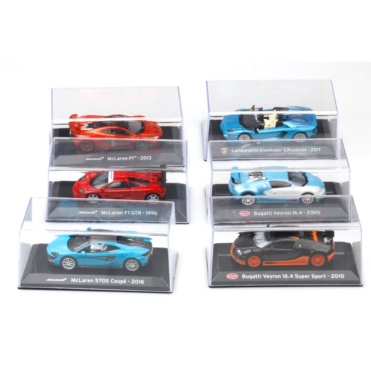 Mclaren 1: 43 P1 570 F1 GTR xe hợp kim xe thể thao mô phỏng mô hình xe hơi