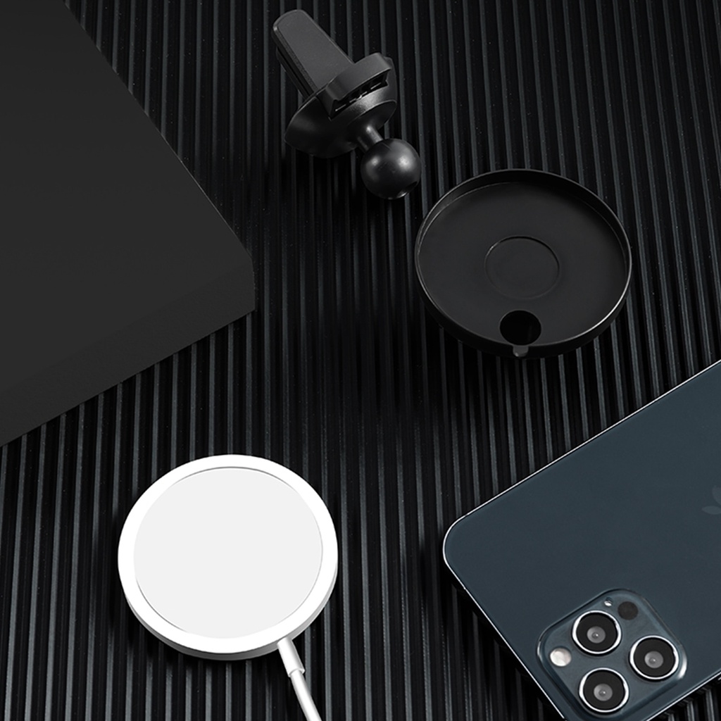 Đế Sạc Điện Thoại Không Dây Gắn Khe Điều Hòa Xe Hơi Magsafe