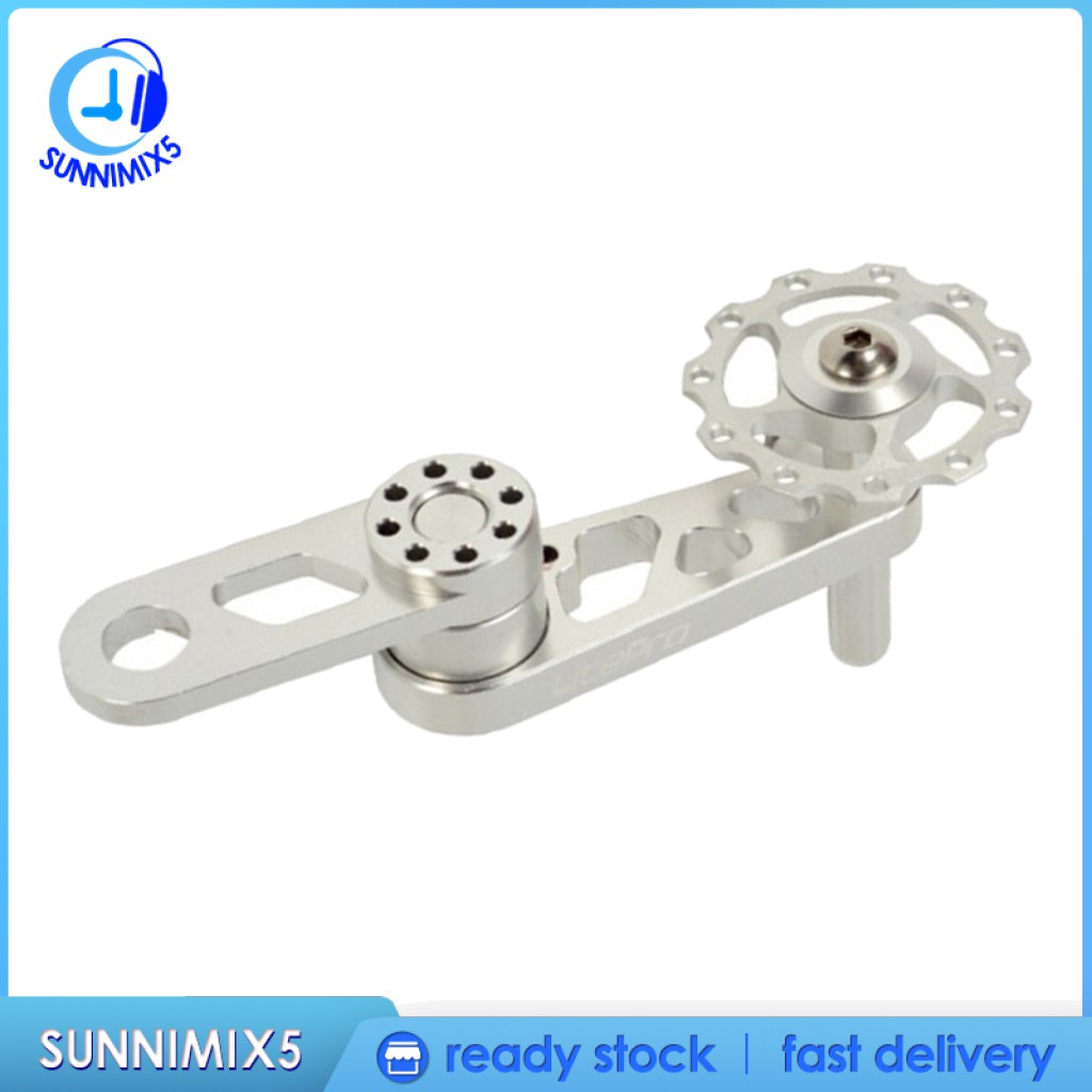 Bộ Căng Xích Xe Đạp Một Tốc Độ Thay Thế Màu Đỏ Đen
