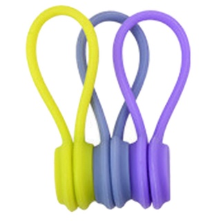 3pcs Multifunction Magnetic Earphone Cord Winder Cable Holder Organizer Clip