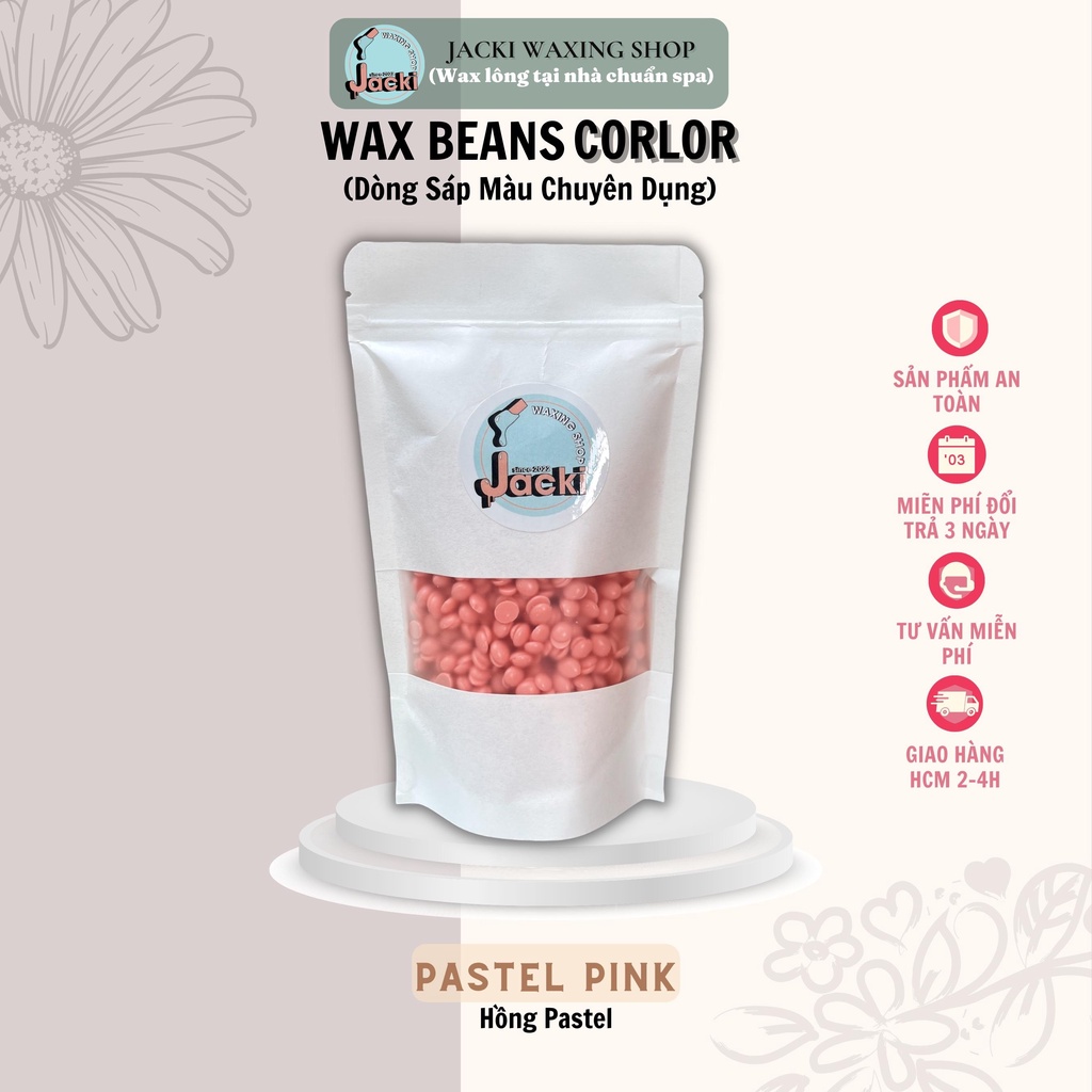 Sáp Wax Lông Hard Beans Color Nhập Khẩu