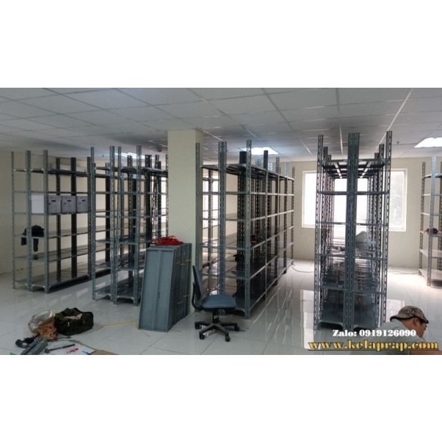 Combo 2 thanh La D3 . Thanh dẹp 1 dãy lỗ dùng để nẹp bên hông kệ sắt V lỗ đa năng. Khách vui lòng đọc kỹ tin.