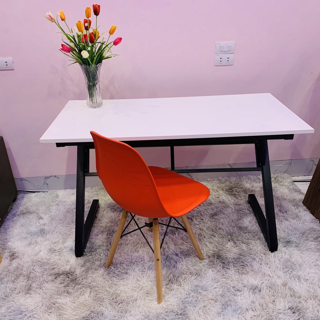 Bàn chữ Z, bàn làm việc & bàn gaming kích thước KT 120X60 chân sắt sơn tĩnh điện chắc chắn lắp ráp dễ dàng