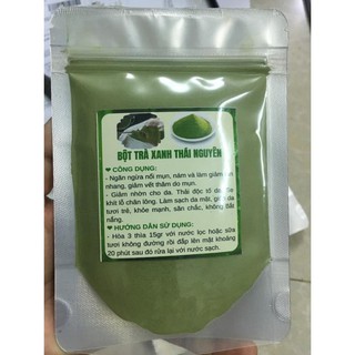 1 Lạng bột trà xanh nguyên chất 100%
