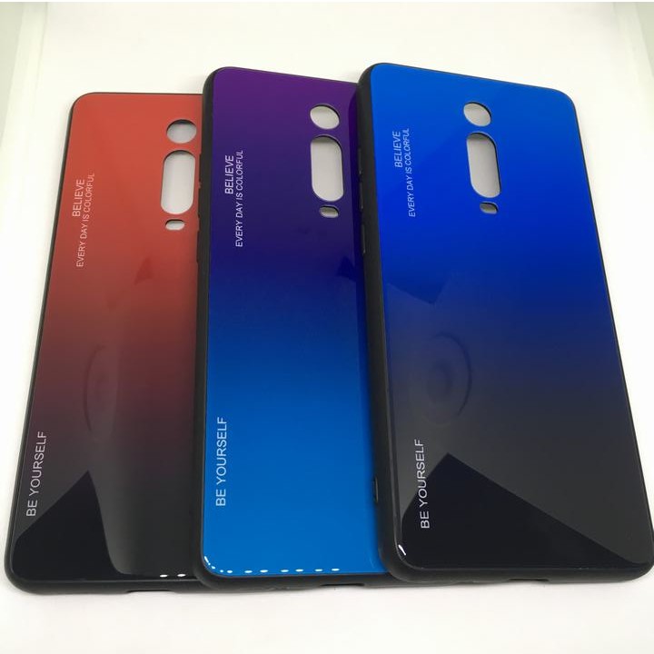 Ốp Redmi K20 Pro lưng kính 2 màu