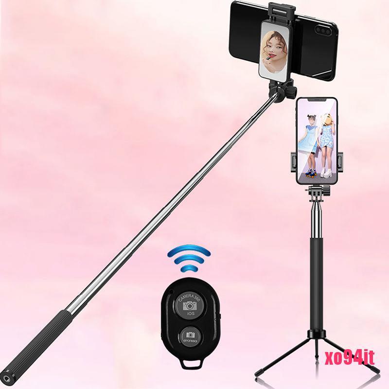 Extendable Selfie Stick Tripod Desktop Stand Desk Holder Remote For Cell