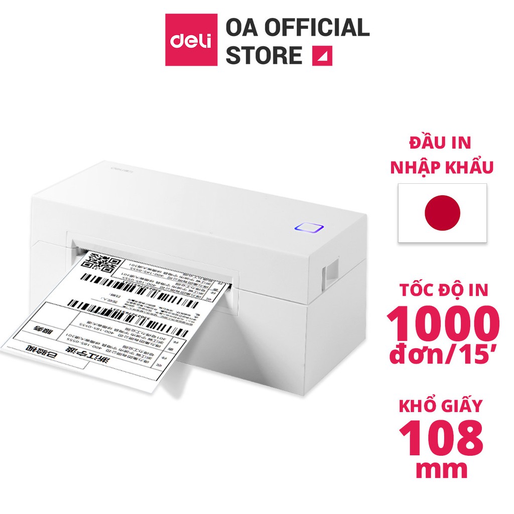 Máy in hóa đơn chuyên dùng TMĐT Deli -1 đơn mỗi giây - phụ kiện máy in - DL-770D / 15208