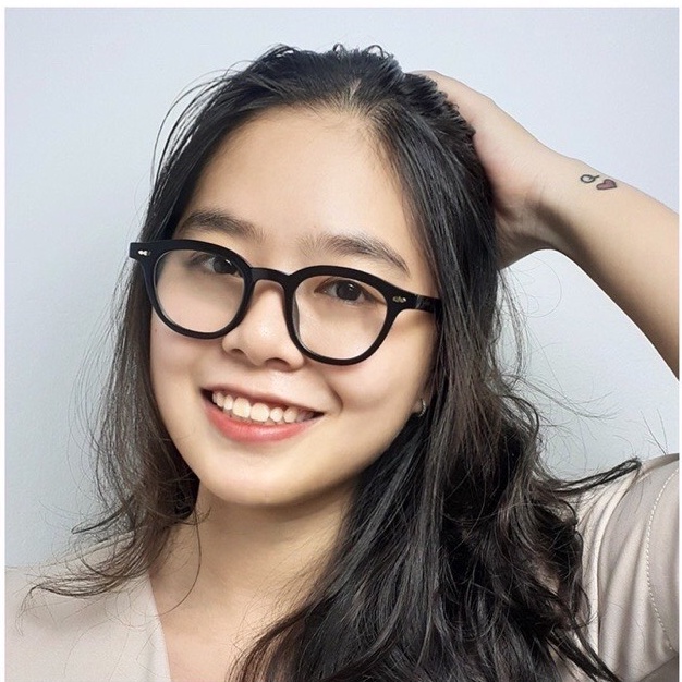 Gọng kính cận nam nữ màu sắc thời trang Hottrend 2022 kính mát nữ phong cách Hàn Quốc trẻ trung cá tính chống tia UV 103