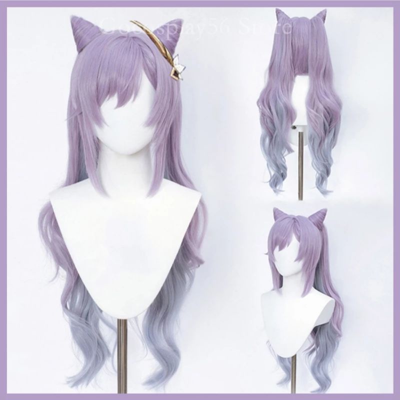 [O] Costume wig Keqing - Genshin Impact [Miu Cosplay] | BigBuy360 - bigbuy360.vn