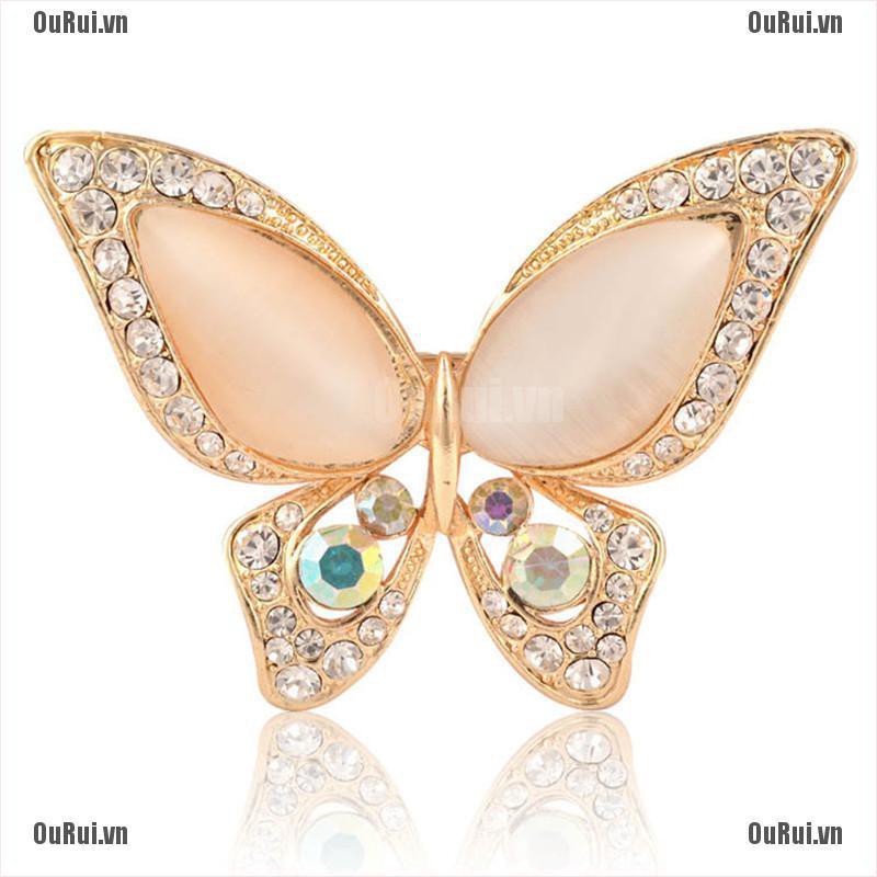 Ghim Cài Áo Hình Bướm Thời Trang