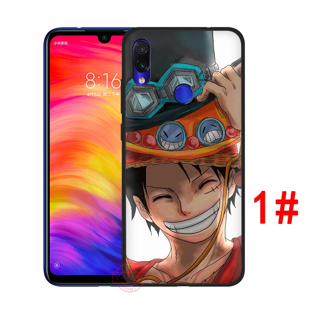 Ốp điện thoại silicon in hình nhân vật Luffy trong One Piece cho Xiaomi Redmi Note 5A Prime 5 Pro 6 Pro 7 Pro 4X 6A S2