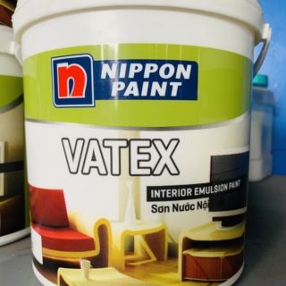 [Tặng cây lăn] Sơn trắng trong nhà Nippon Paint Vatex_ 17L