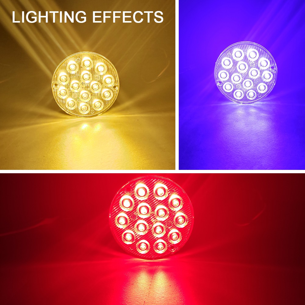 Đèn LED Cảnh Báo Khẩn Cấp 3 Chế Độ 12 / 24V Chất Lượng Cao Cho Xe Hơi / Xe Tải