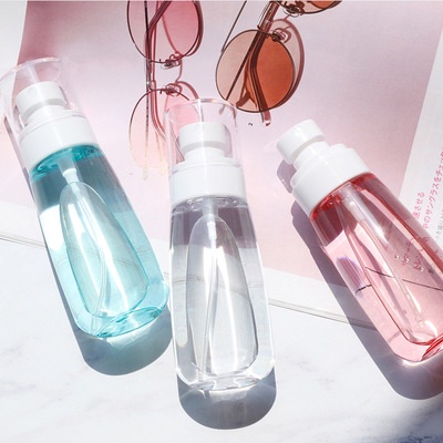 Chai xịt rỗng trong suốt chiết mỹ phẩm dung tích 100ml nhiều màu tùy chọn tiện dụng cho du lịch