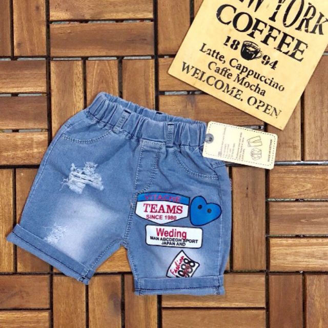 Combo 1ri quần Jean chữ bé trai 1-7T và 2ri áo váy cánh tiên,2ri quần cottong nhện