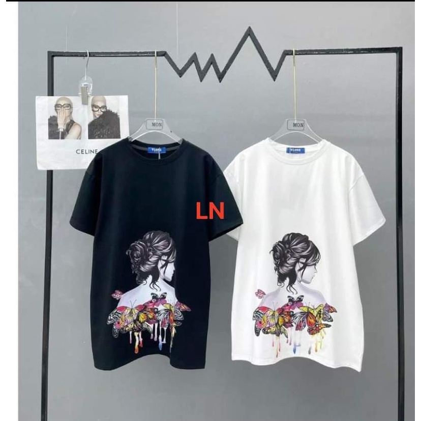 Áo phông 5d cô gái quay lưng ❤ Áo Phông Cotton Co Giãn Siêu hót hít