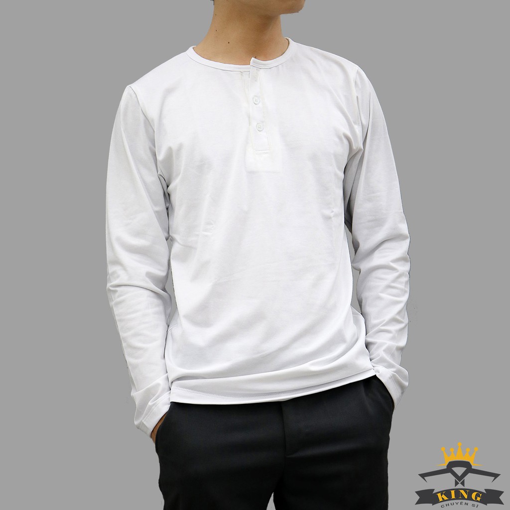 Áo thun nam tay dài KING Dáng body giữ nhiệt (W03) | BigBuy360 - bigbuy360.vn