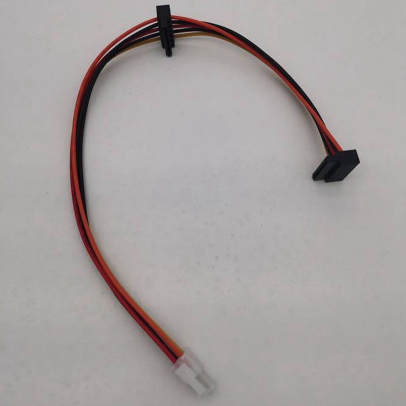 Cáp Nguồn Ổ Cứng 4Pin Sang 2 Cổng SATA Cho Lenovo IPC &amp; Tax Controller 18AWG