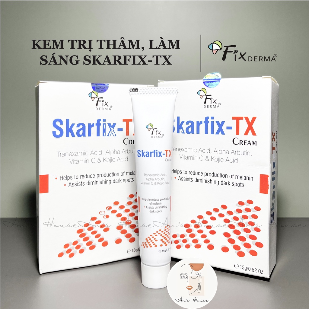 Kem SKARFIX TX FIXDERMA dưỡng sáng da, mờ thâm nám 15g | WebRaoVat - webraovat.net.vn