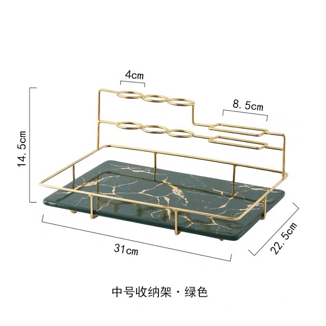 (Có sẵn )Khay sứ để bàn chải , kem đánh răng, đồ nhà tắm .....