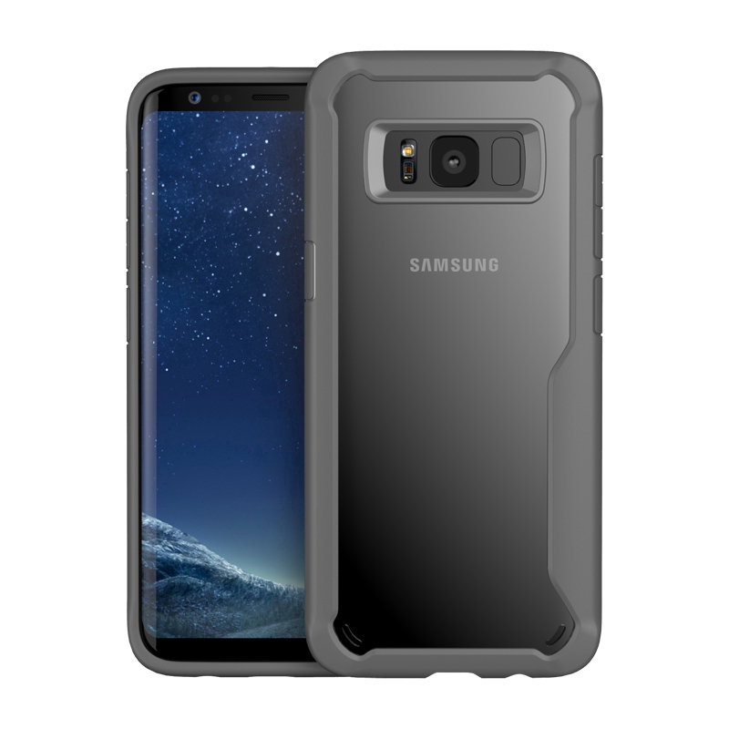 Ốp điện thoại 2 lớp chống sốc thiết kế sang trọng cho Samsung Galaxy S8 S8 Plus