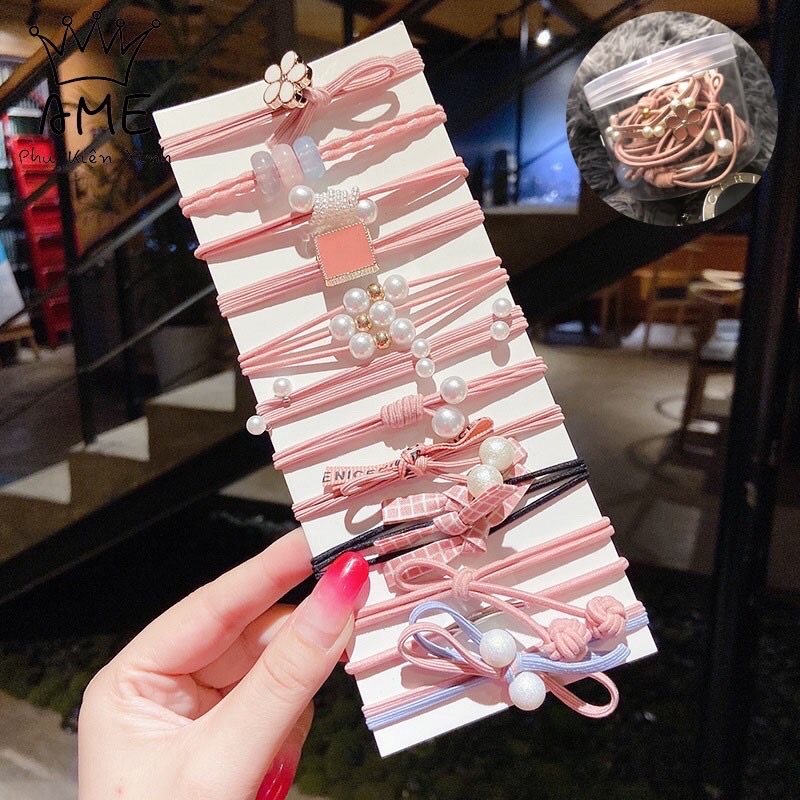 Dây buộc tóc , Kẹp tóc hàn quốc siêu xinh , cực yêu