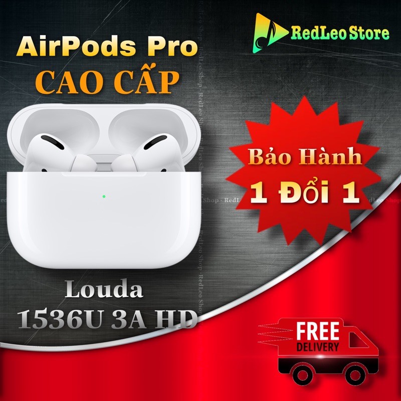 Tai Nghe Bluetooth Ap Pro Louda 1536U Check Setting 3A283 - Xuyên Âm 95% - Cảm Ứng Lực - Full Chức Năng