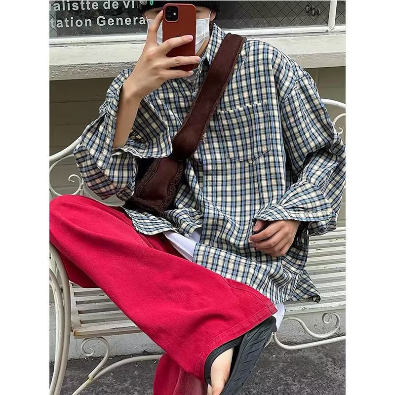 Quần Jean Hồng Ống Rộng Phong Cách Hip Hop Thời Trang Mùa Hè Kiểu Mới Cho Nam