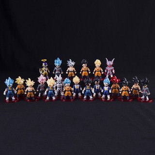 Mô hình chibi Dragon ball nhân vật Son Goku , Vegeta , Broly siêu dễ thương