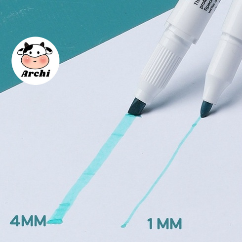 Bút đánh dấu 2 đầu đóng hộp 5 màu Highlighter