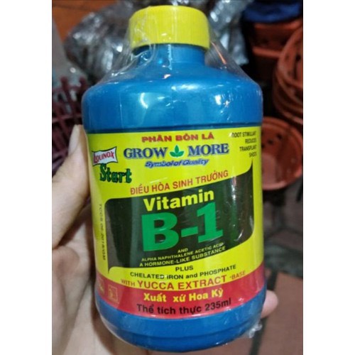 PHÂN BÓN START VITAMIN B1 CAO CẤP CHO LAN , HOA .CÂY CẢNH - NHẬP KHẨU TỪ MỸ 235ML