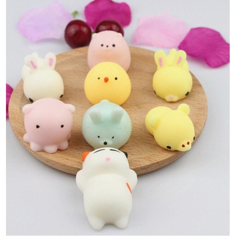 Squishy Mochi Dễ Thương , Mềm Bóp Đã